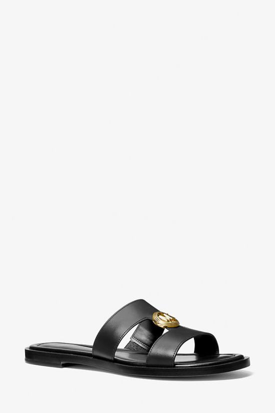 26SS 마이클 코어스 뮬/슬리퍼 40S6ERFS2L001 Black - MICHAEL KORS