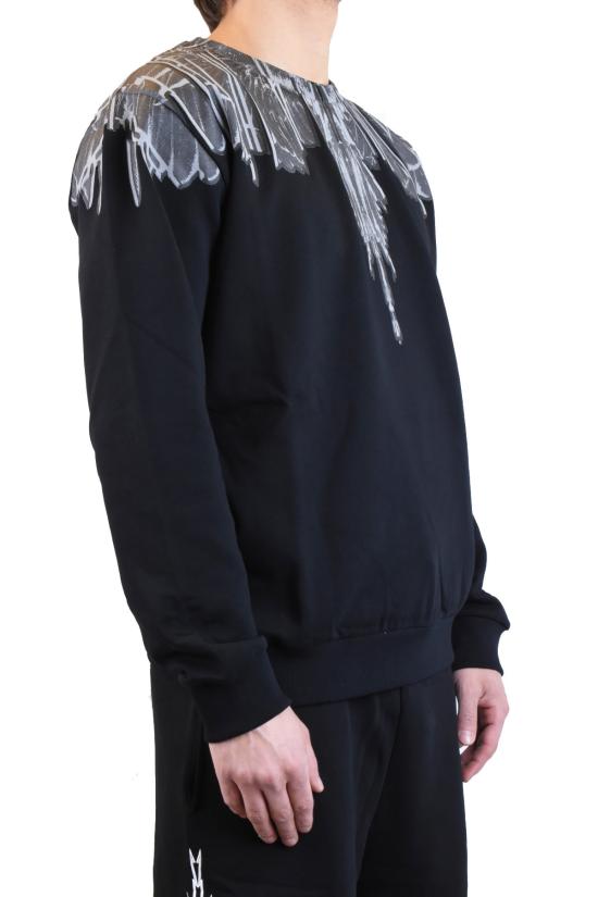 26SS 마르셀로 불론 긴팔 티셔츠 S6MMASW019 Black - MARCELO BURLON