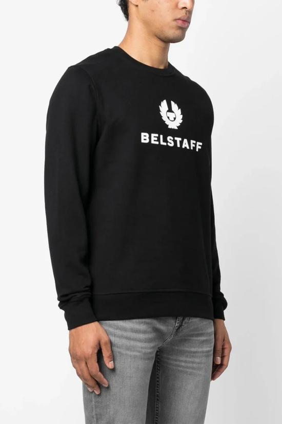 25SS 벨스타프 긴팔 티셔츠 104139BLKOWL Black - BELSTAFF