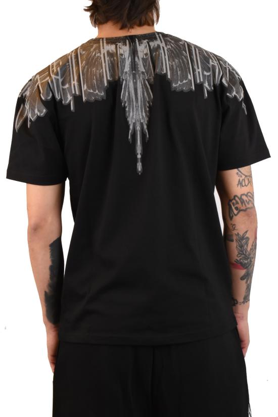 26SS 마르셀로 불론 반팔 티셔츠 S6CMMATH21 Black - MARCELO BURLON