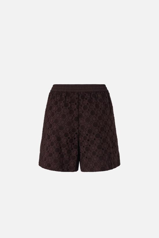 26SS 핑코 숏팬츠 106223A35PM28 Brown - PINKO