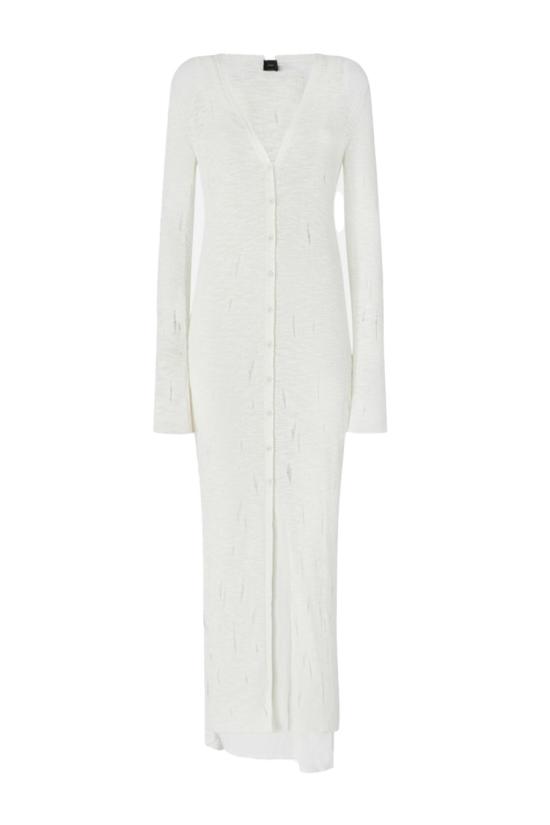 25SS 핑코 롱 원피스 105140A2LPZ05 White