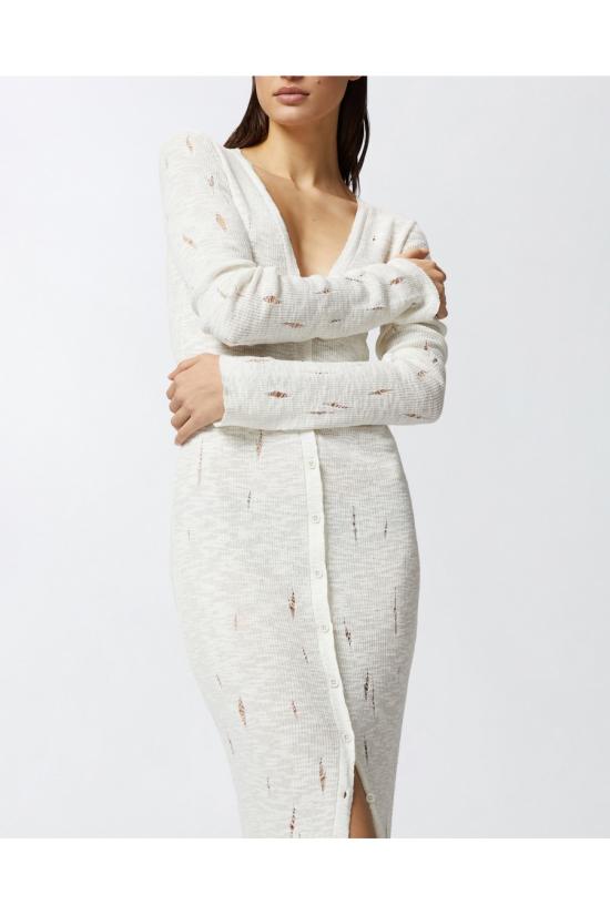 25SS 핑코 롱 원피스 105140A2LPZ05 White - PINKO