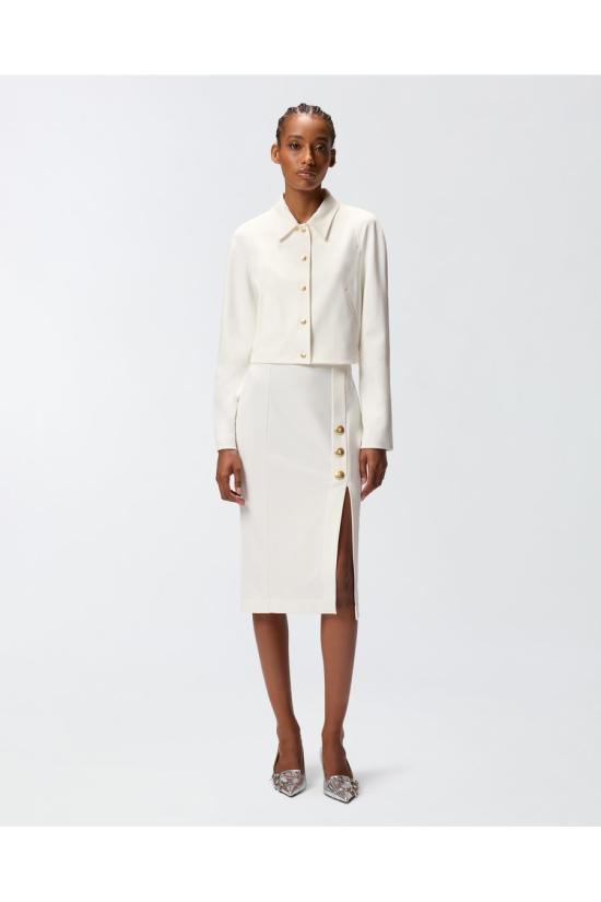 25FW 핑코 미디 스커트 105458A24CZ05 White - PINKO