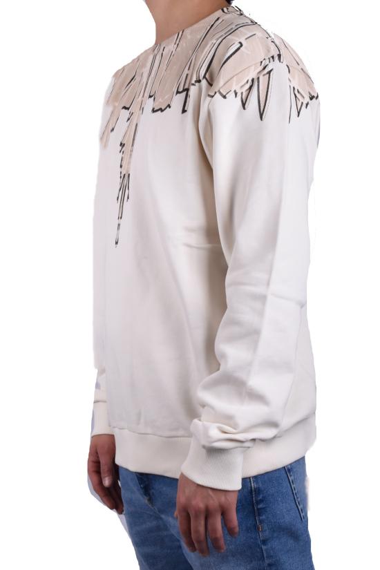 26SS 마르셀로 불론 긴팔 티셔츠 S6CMMASW019 White - MARCELO BURLON