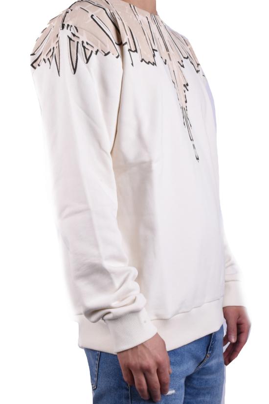 26SS 마르셀로 불론 긴팔 티셔츠 S6CMMASW019 White - MARCELO BURLON