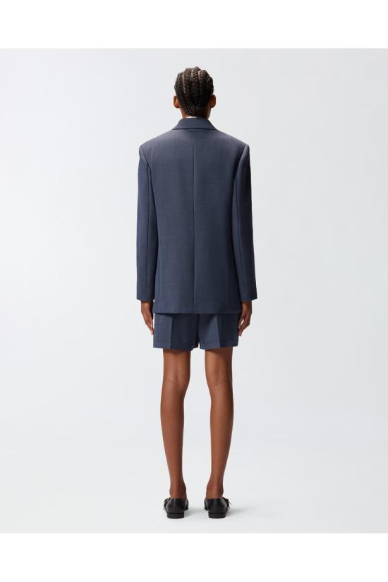 25FW 핑코 수트 자켓 105617A2SNG02 Blue - PINKO