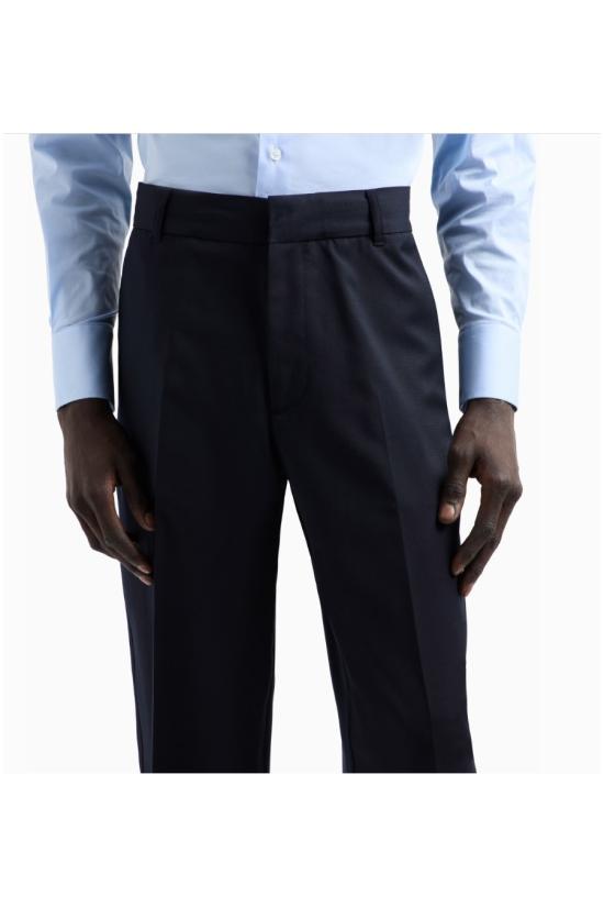  엠포리오 아르마니 스트레이트 팬츠 EM001182 AF13726UB118 Blue - EMPORIO ARMANI