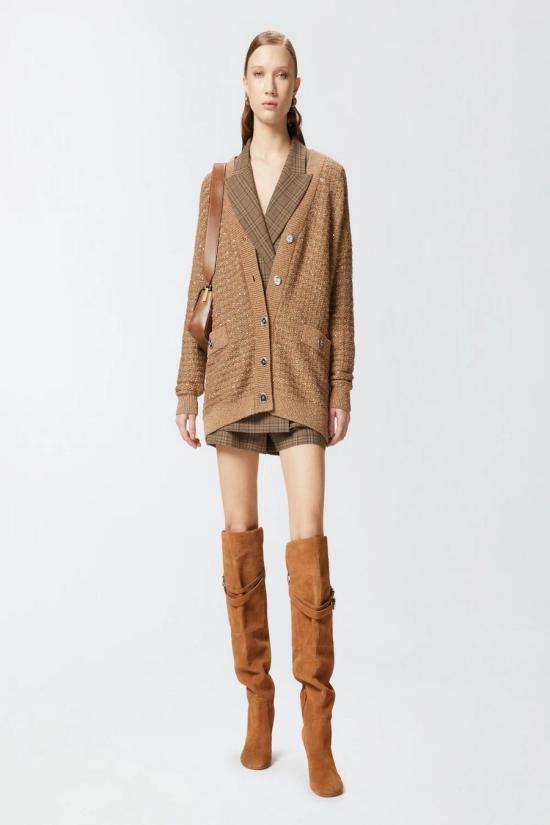 25SS 핑코 가디건 104728A2FED31 Beige - PINKO