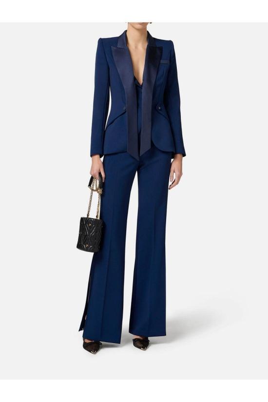 25SS 엘리자베타프랜치 수트 자켓 GI13351E2 COL DC8 Blu - ELISABETTA FRANCHI