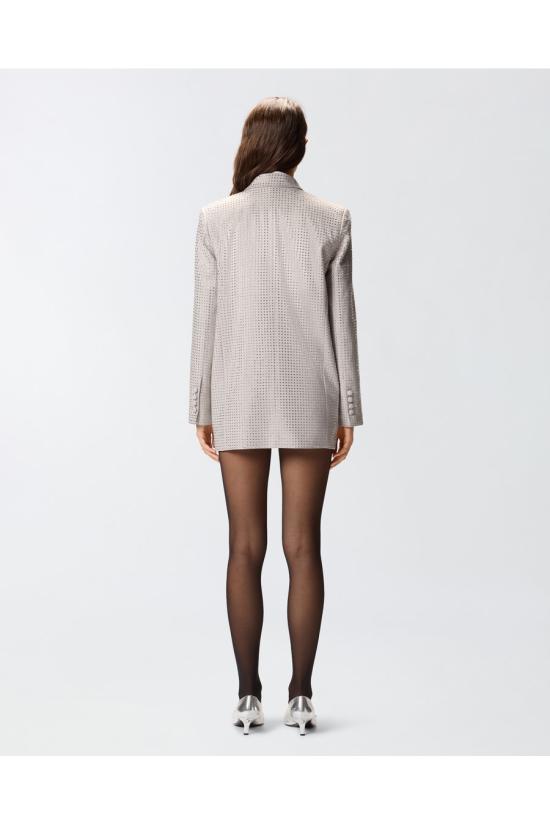 25FW 핑코 수트 자켓 104456A287I30 Grey - PINKO