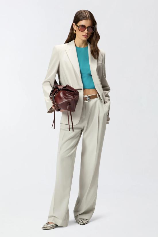 26SS 핑코 수트 자켓 106762A18EI18 Grey - PINKO