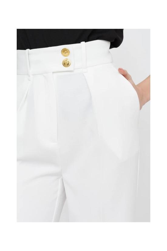 25SS 엘리자베타프랜치 스트레이트 팬츠 PA06451E2 COL 360 Ivory - ELISABETTA FRANCHI