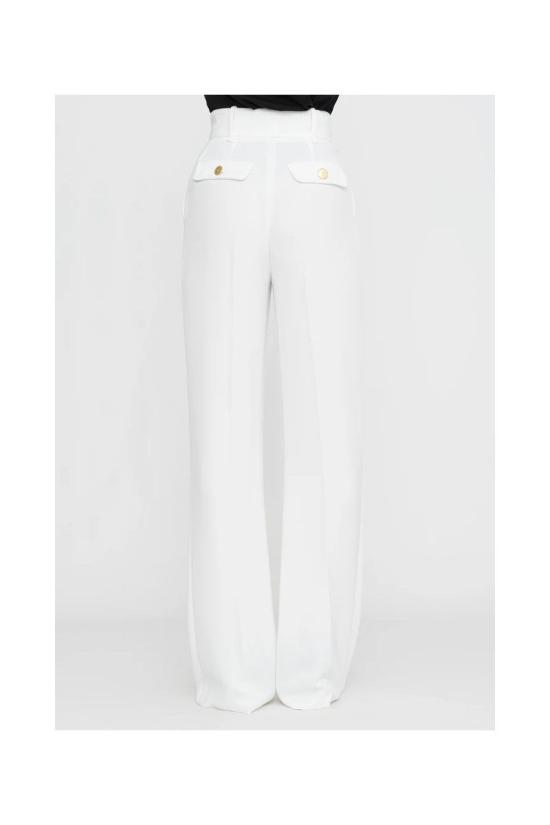 25SS 엘리자베타프랜치 스트레이트 팬츠 PA06451E2 COL 360 Ivory - ELISABETTA FRANCHI