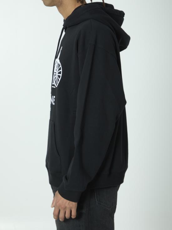 26SS 셀린느 후드 티셔츠 RY0U1510Z BLACK - CELINE
