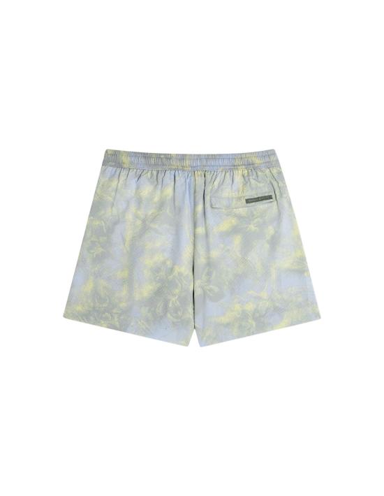 26SS 메종키츠네 스윔팬츠 QM01407WQ4087 0526 ARCTIC ICE PASTEL YELLOW - MAISON KITSUNE