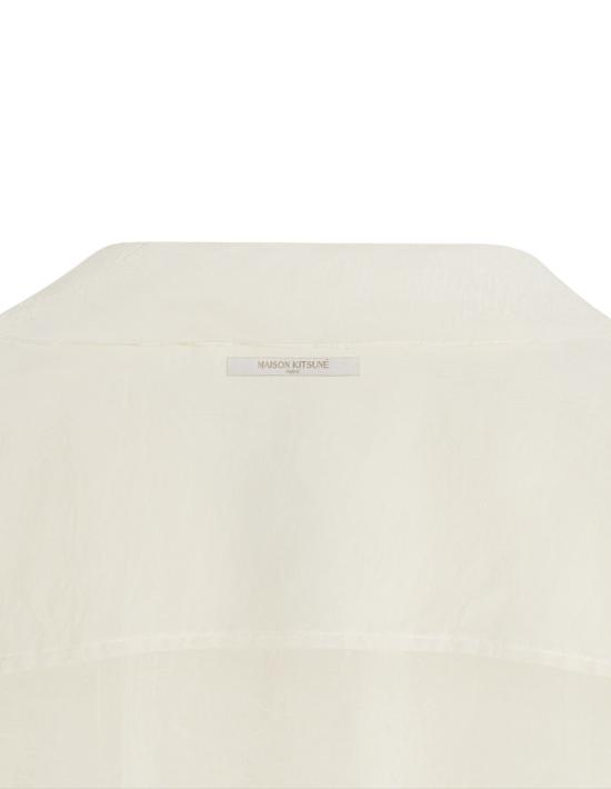 26SS 메종키츠네 반팔 셔츠 QM00409WF4061 0443 DOVE - MAISON KITSUNE