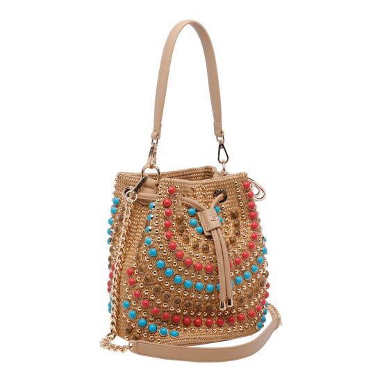 26SS 라캐리 토트백 161MEM601RSY NAT Beige - LA CARRIE