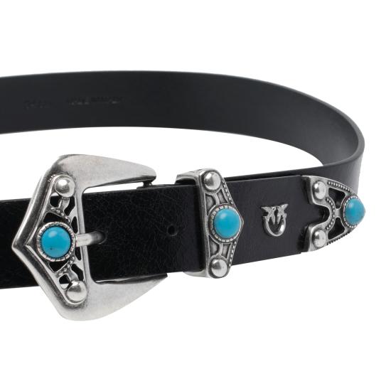 26SS 핑코 레귤러 벨트 106693 A2X7Z99O Black - PINKO