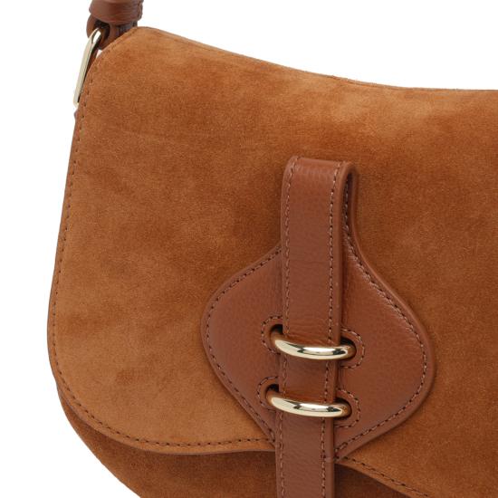 26SS 코치넬리 숄더백 E1 U7H 18 02 01W11 Brown - COCCINELLE