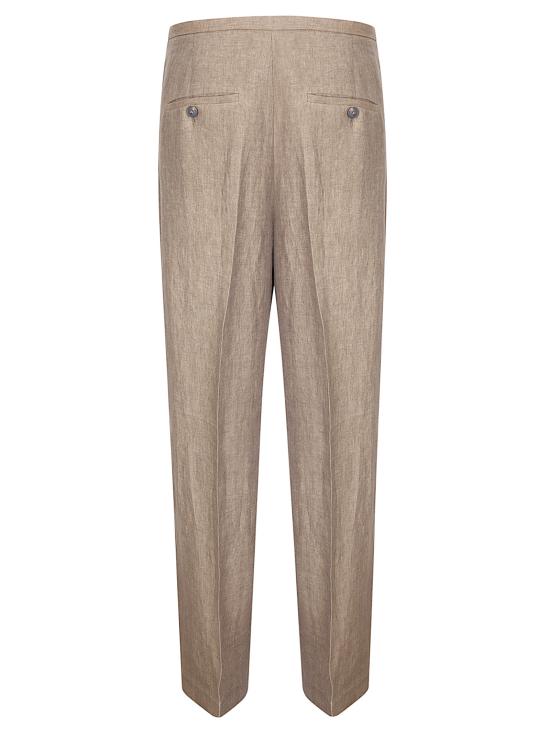 26SS 로에 스트레이트 팬츠 41930037 240366 brown melange - ROHE