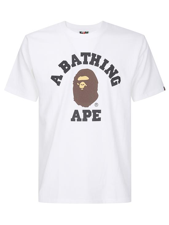 26SS 베이프 반팔 티셔츠 001TEM301001M WHITE