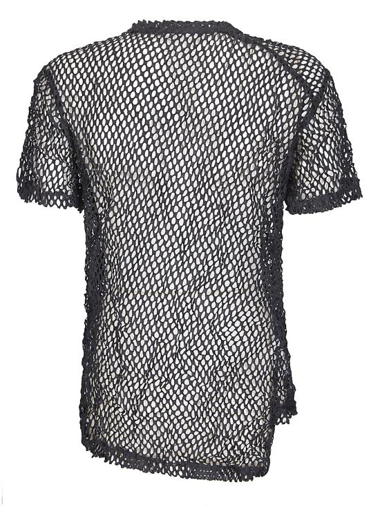 26SS 꼼데가르송 반팔 티셔츠 RQT014S26 1 BLACK - COMME DES GARCONS