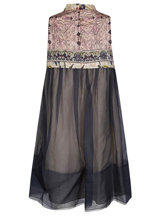 26SS 후이 미디 원피스 HW21GD3656 BROWNPRINT BROWN PRINT - HUI