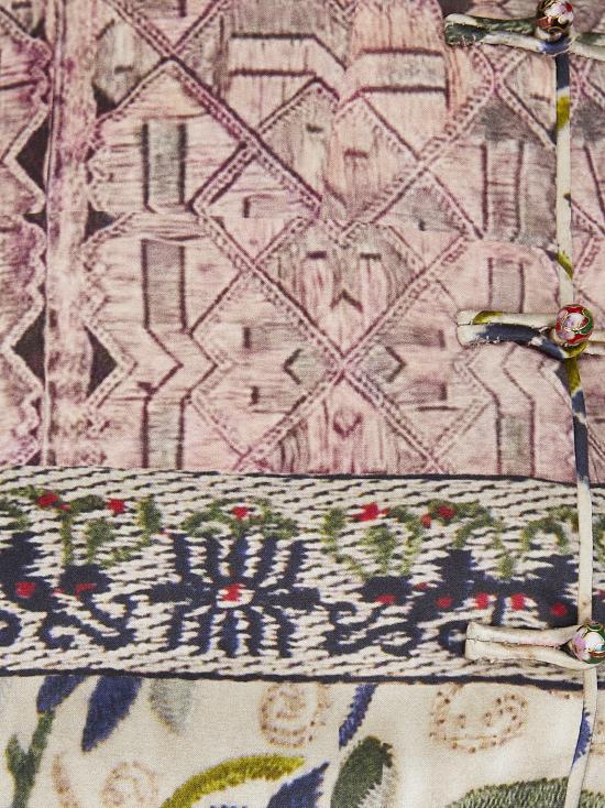 26SS 후이 미디 원피스 HW21GD3656 BROWNPRINT BROWN PRINT - HUI