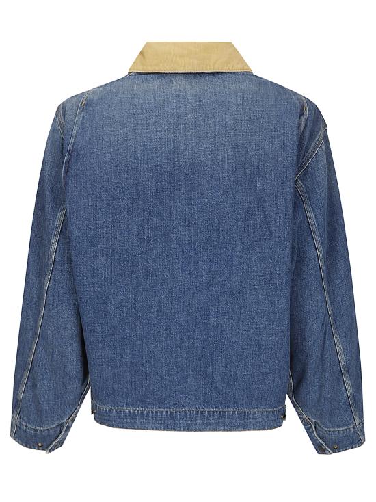 26SS 칼하트 WIP 자켓 I036593 2XN4L BLUE DUSTY H BROWN - CARHARTT WIP