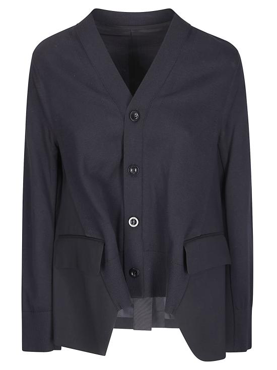 26SS 사카이 가디건 2608436 001 BLACK