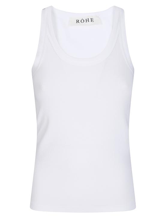 26SS 로에 반팔 티셔츠 41920171 100303 optic white