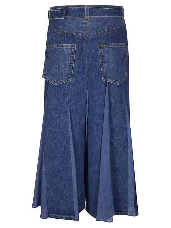 26SS 사카이 데님 스커트 2608470 401 BLUE - SACAI