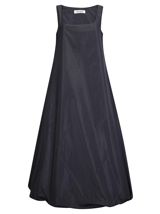 26SS 로에 롱 원피스 41933205 1308 black
