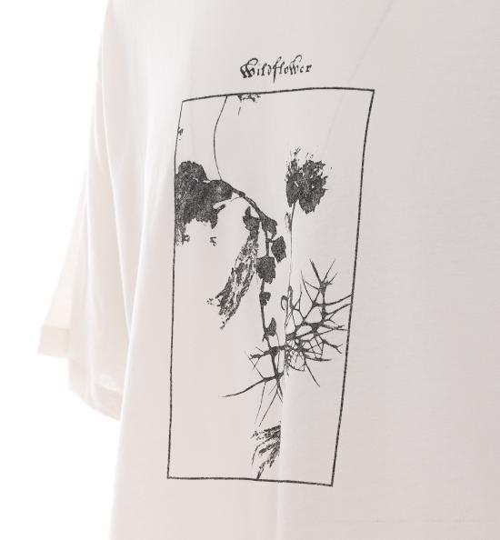 26SS 앤 드뮐미스터 반팔 티셔츠 13915 FA206003 White - ANN DEMEULEMEESTER