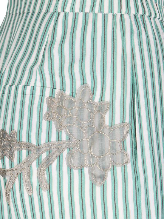26SS 후이 스트레이트 팬츠 HW21GD3514 GREENSTRIPES GREEN STRIPES - HUI