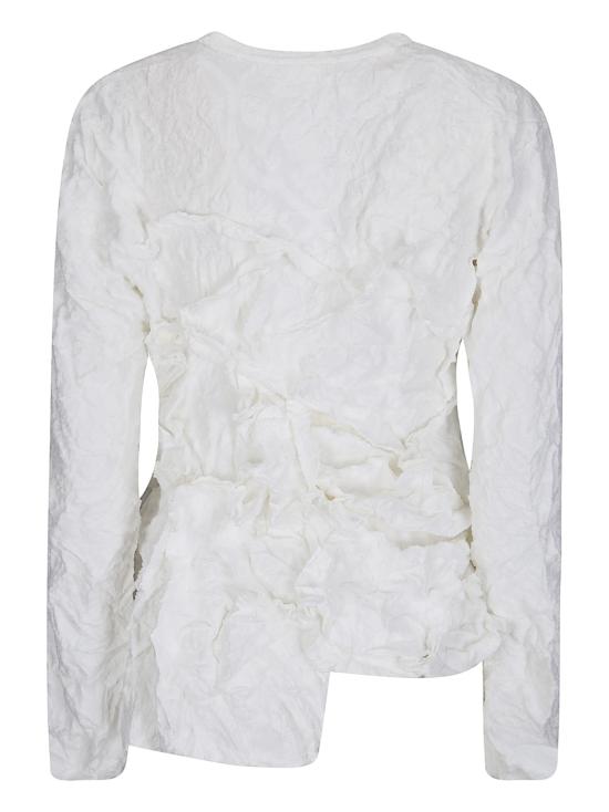 26SS 꼼데가르송 긴팔 티셔츠 GQT019S26 1 WHITE - COMME DES GARCONS