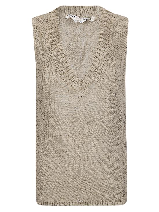 26SS 꼼데가르송 스웨터 GQN006S26 1 ECRU