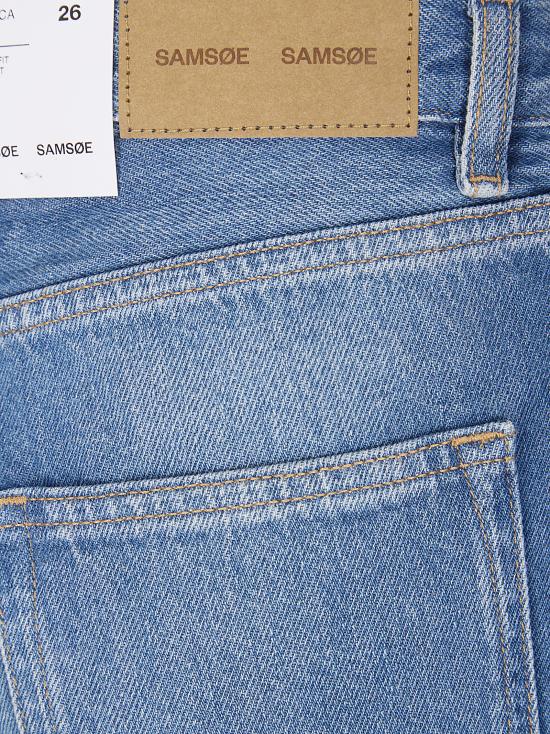 26SS 삼소앤삼소 숏팬츠 F26100013 CLR002512 FLUID DENIM - SAMSOE SAMSOE