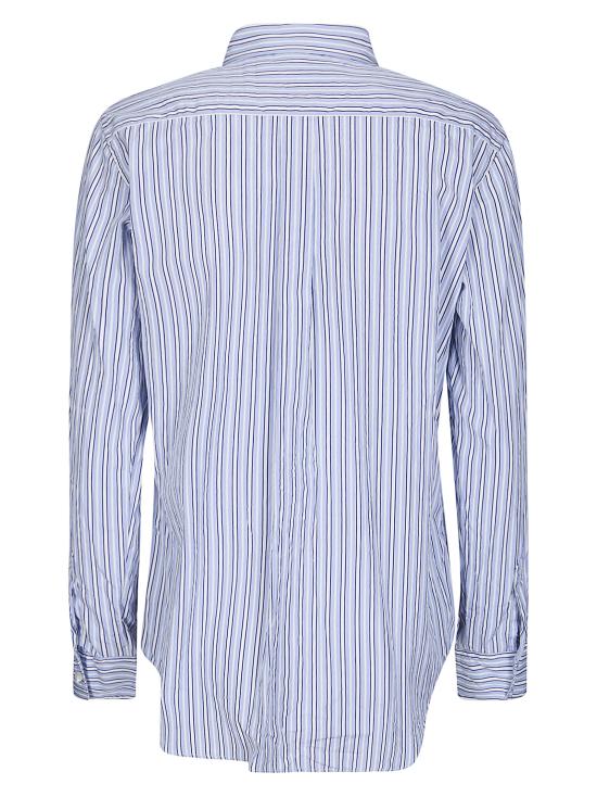 26SS 꼼데가르송 셔츠 RQB006S26 1 SAX WHT NVY - COMME DES GARCONS