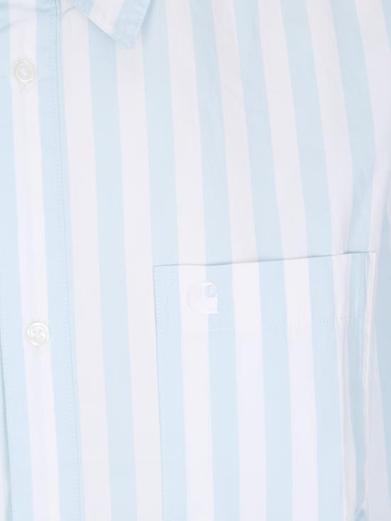 26SS 칼하트 WIP 셔츠 I036699 3JTXX Royce Stripe Icaria White - CARHARTT WIP