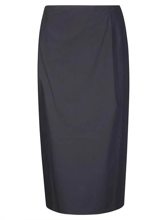 26SS 소피 드후레 미디 스커트 S26SYNCTOP 02 BLACK