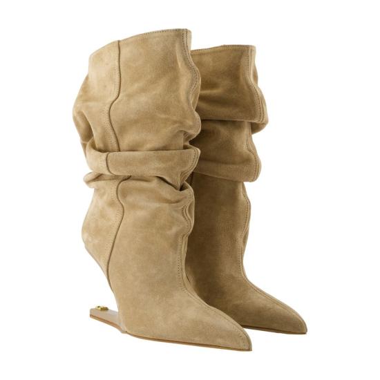 26SS 발망 부츠 GN0TA236LCMK 8FI beige - BALMAIN