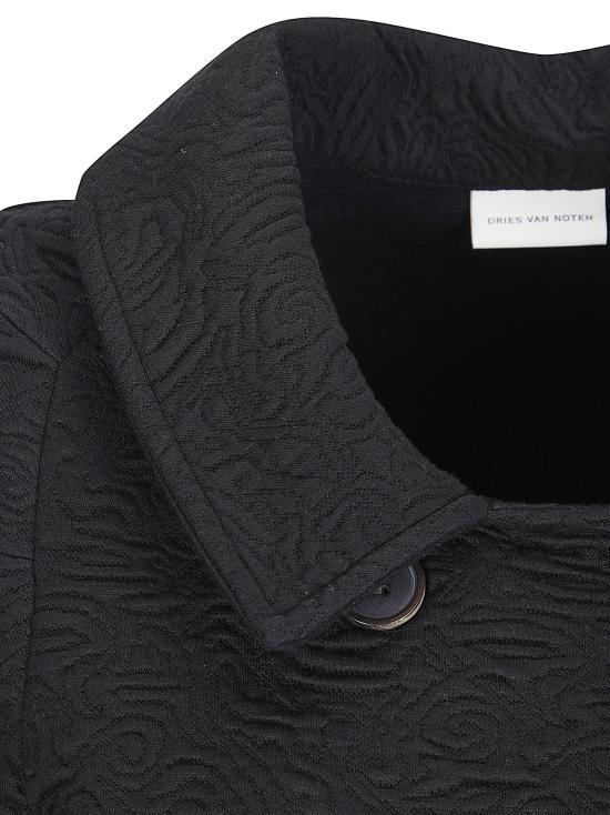 26SS 드리스 반 노튼 자켓 2610111533050 900 BLACK - DRIES VAN NOTEN