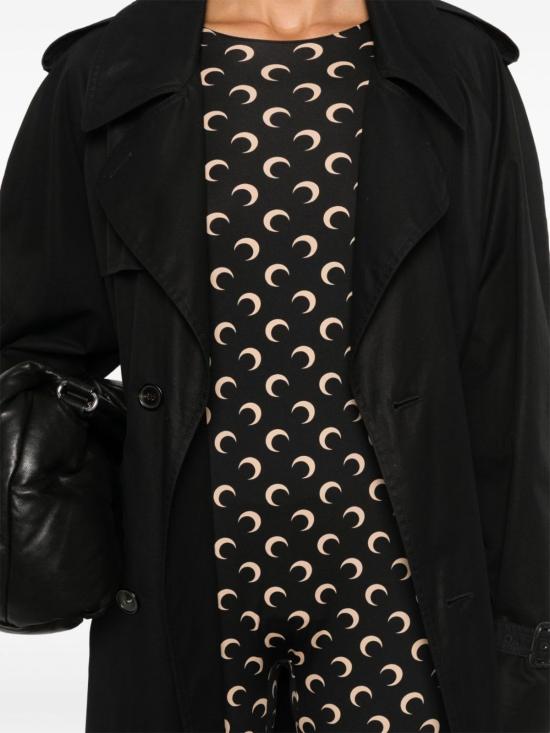  마린세르 점프수트 마린 세르 크레센트 문 프린트 긴팔  블랙 - MARINE SERRE