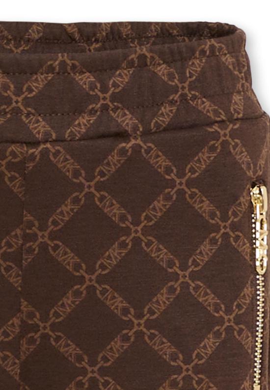 25FW [키즈] 마이클 코어스 트레이닝/조거 팬츠 R30444 342 BROWN - MICHAEL KORS