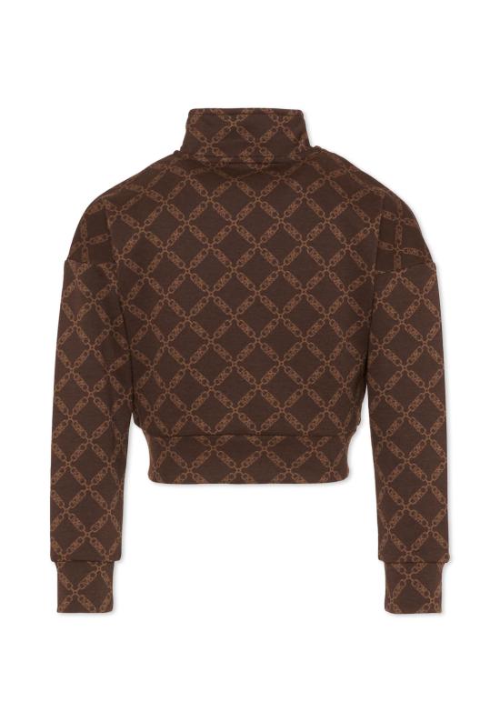 25FW [키즈] 마이클 코어스 티셔츠 R30472 342 BROWN - MICHAEL KORS