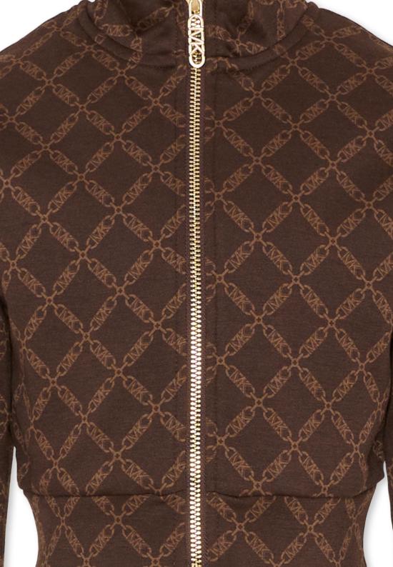 25FW [키즈] 마이클 코어스 티셔츠 R30472 342 BROWN - MICHAEL KORS