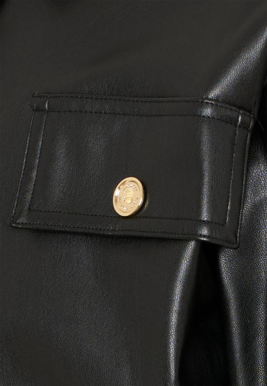 25FW [키즈] 마이클 코어스 가죽 자켓 R30437 09B BLACK - MICHAEL KORS