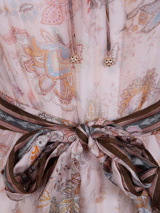 26SS 짐머만 미디 원피스 7280DS262 PKP PINK PAISLEY - ZIMMERMANN